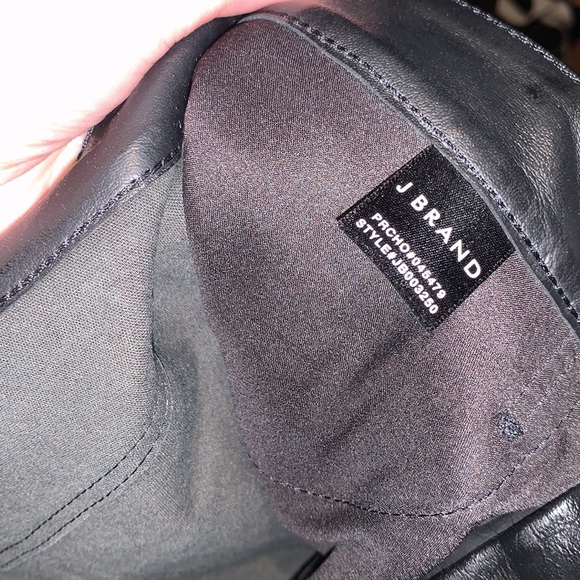 J Brand 100% leather pants - Picture 6 of 7